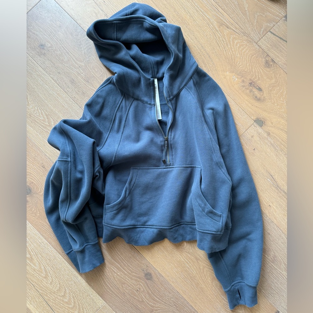 Scuba  half zip hoodie